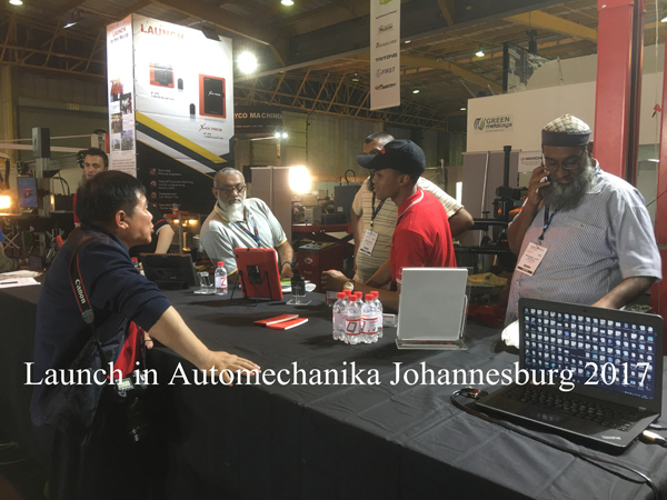 元征在南非—2017法兰克福南非国际汽车零配件及售后服务展览会