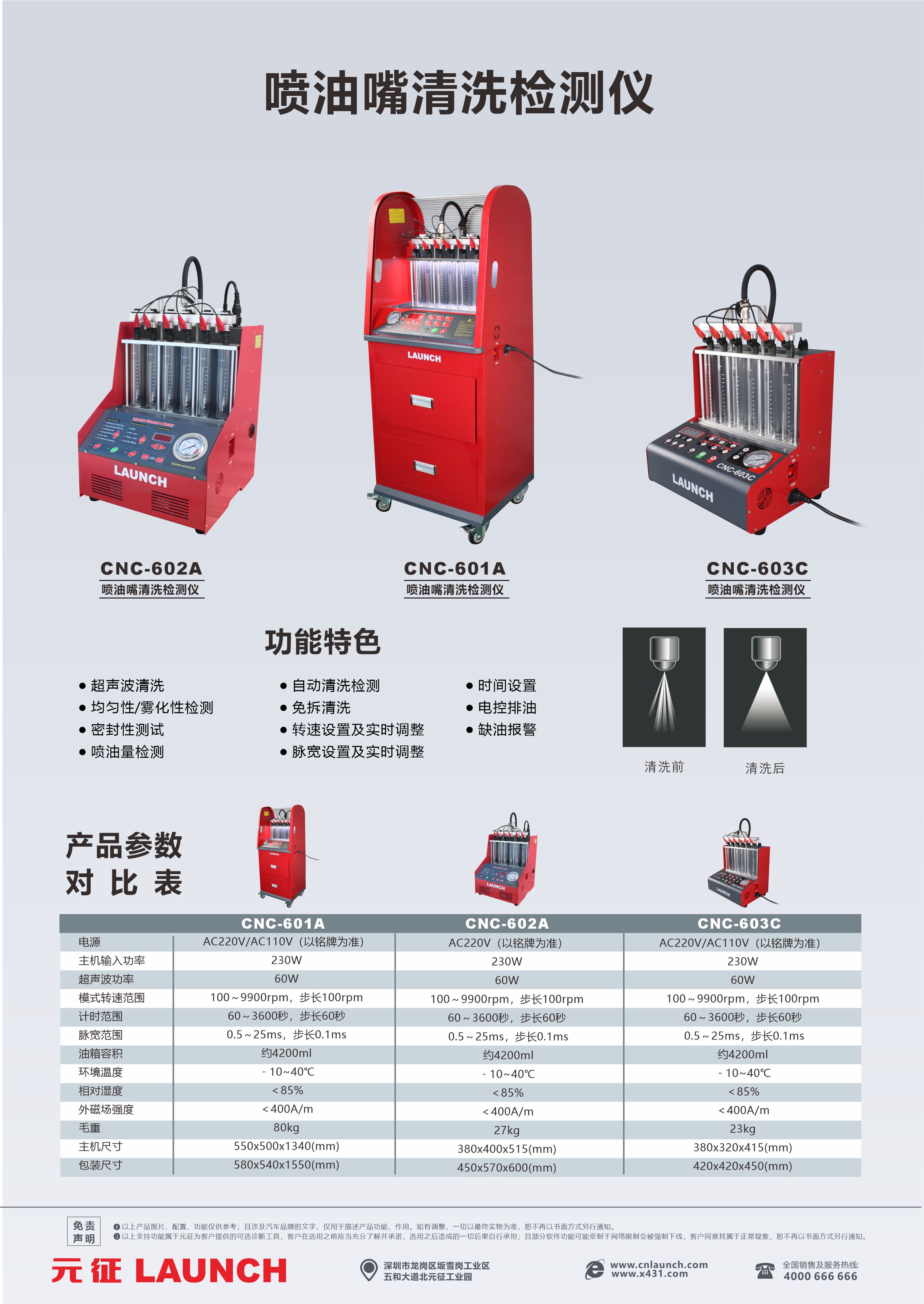 CNC-603C喷油嘴清洗检测仪