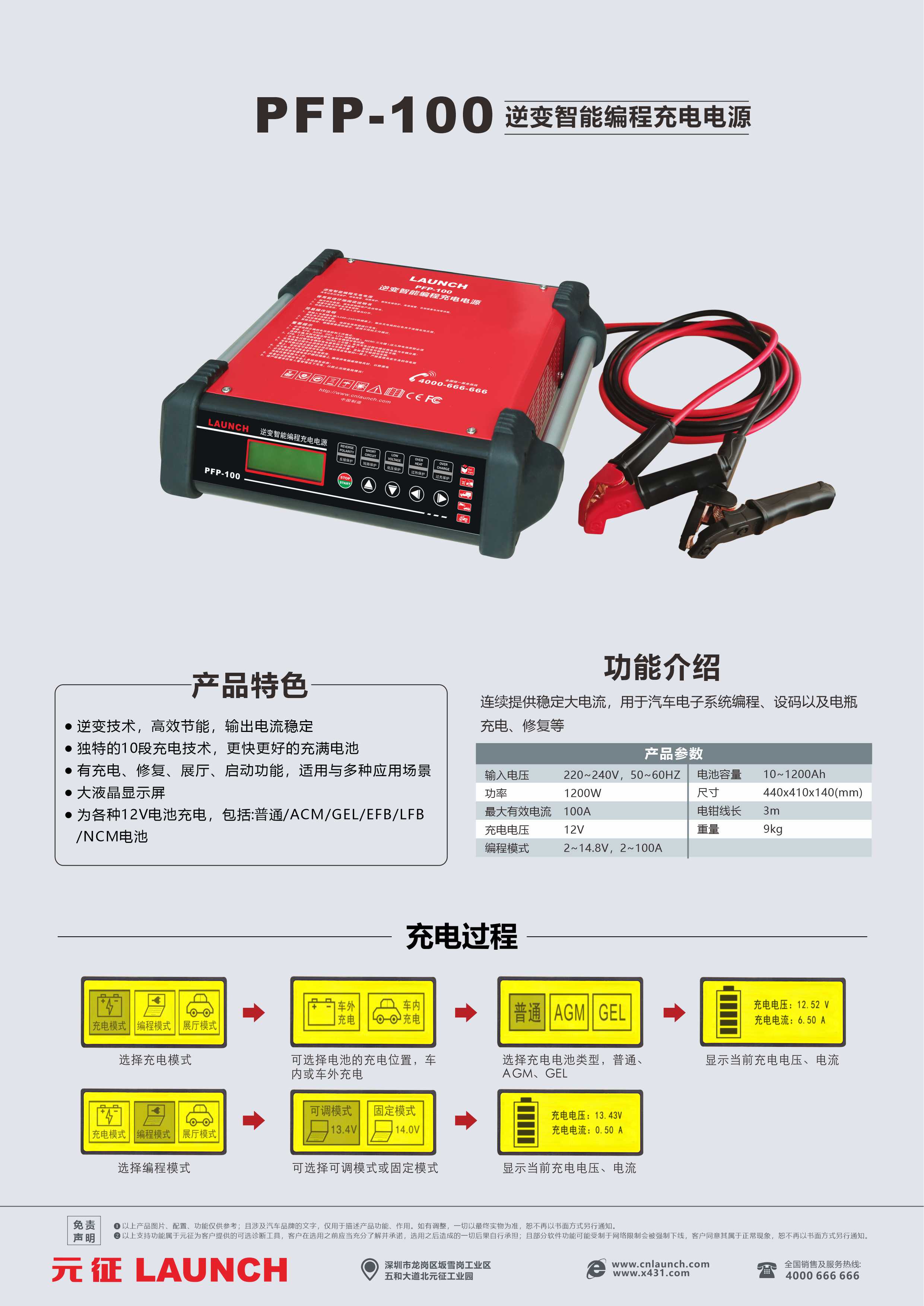 PFP-100逆变智能编程充电电源（同步整流）/（普通整流）